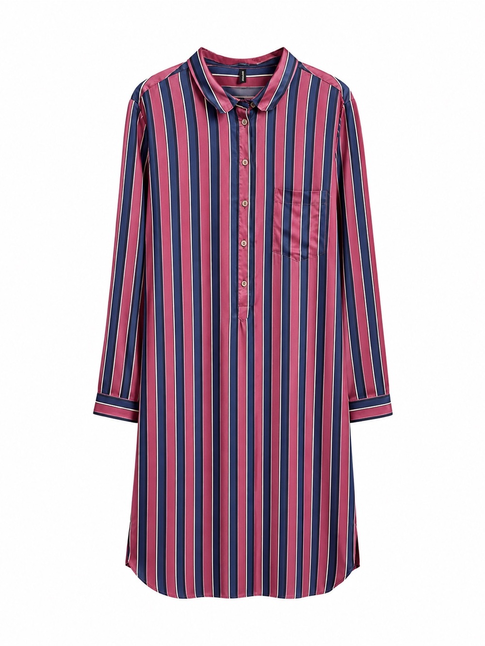 Maison Scotch Scotch & Soda Striped High-Low Shirt Dress Size 3 Large